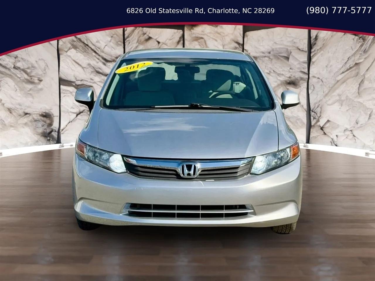 2012 Honda Civic LX Sedan 5-Speed AT
