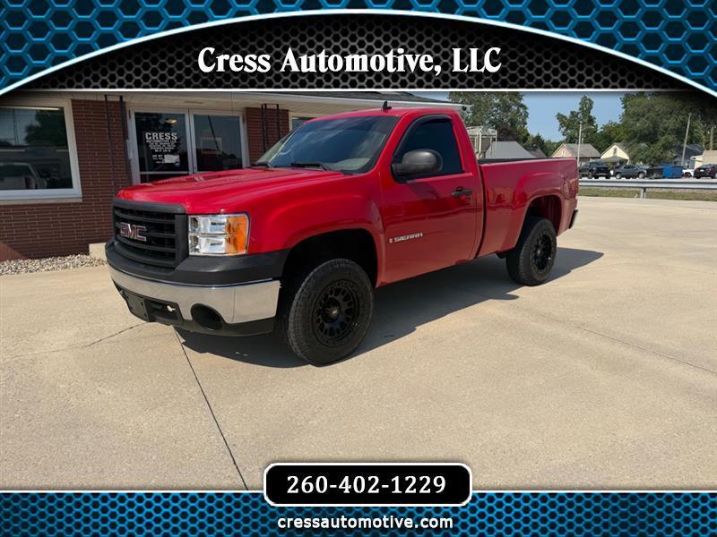 Red 2007 GMC Sierra Classic 1500 Pickup Truck Rear-Wheel Drive Automatic