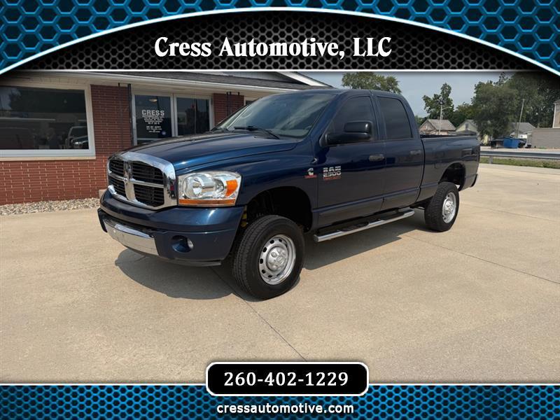 Blue 2006 Dodge RAM 2500 Pickup Truck Four-Wheel Drive Automatic
