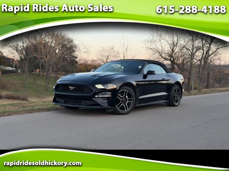 2018 Ford Mustang EcoBoost Premium Convertible