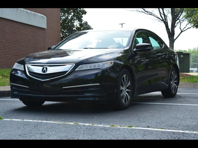 Black 2017 Acura TLX FWD Sedan Front-Wheel Drive Automatic
