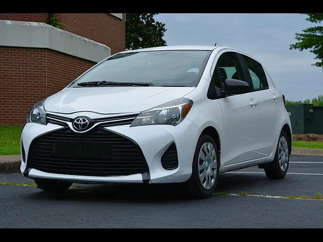White 2016 Toyota Yaris Hatchback Front-Wheel Drive Automatic