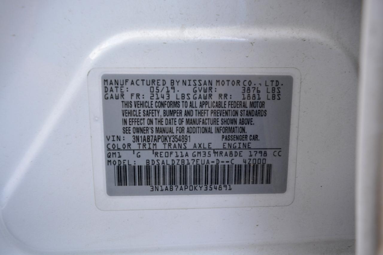 Nissan Sentra S CVT 2019