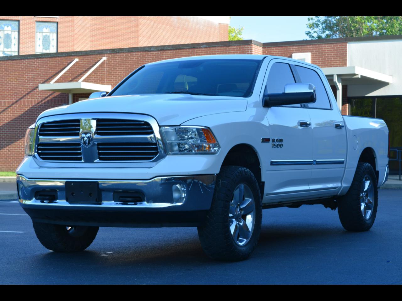 White 2015 RAM 1500 Pickup Truck Four-Wheel Drive Automatic