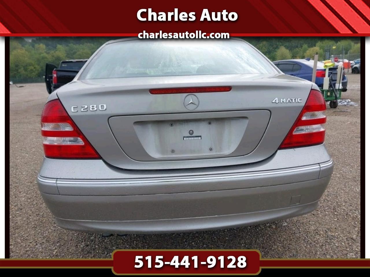 2007 Mercedes-Benz C-Class C280 Luxury Sedan 4Matic
