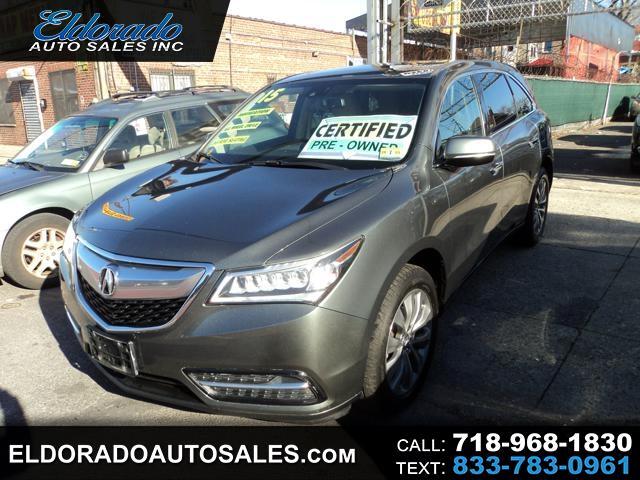 2015 Acura MDX SH-AWD 6-Spd AT w/Tech Package