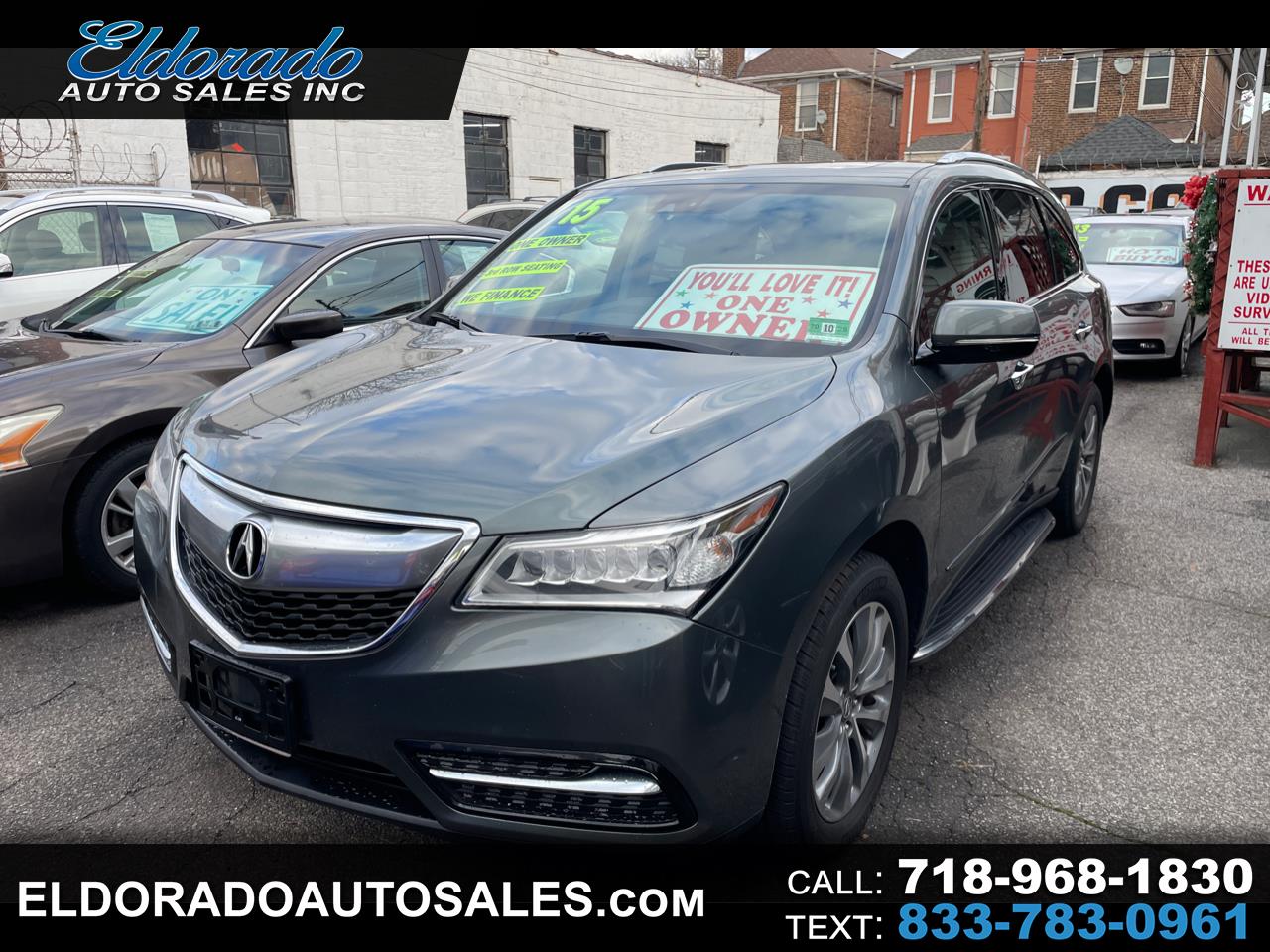Acura MDX SH-AWD 6-Spd AT w/Tech Package 2015