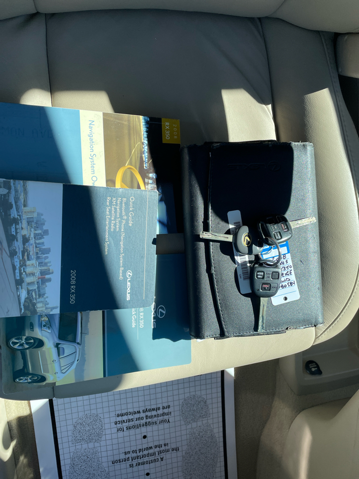 Lexus RX 350 AWD 2008 Lexus RX 350 AWD 2008