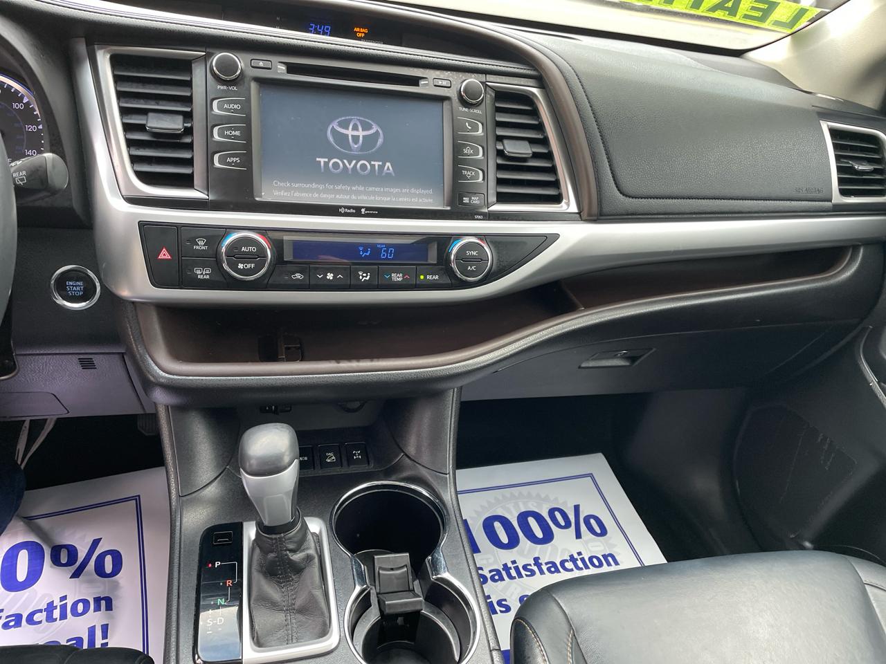 Toyota Highlander XLE AWD V6 2015