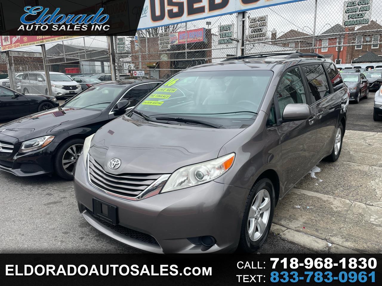 2016 Toyota Sienna LE FWD 8-Passenger V6