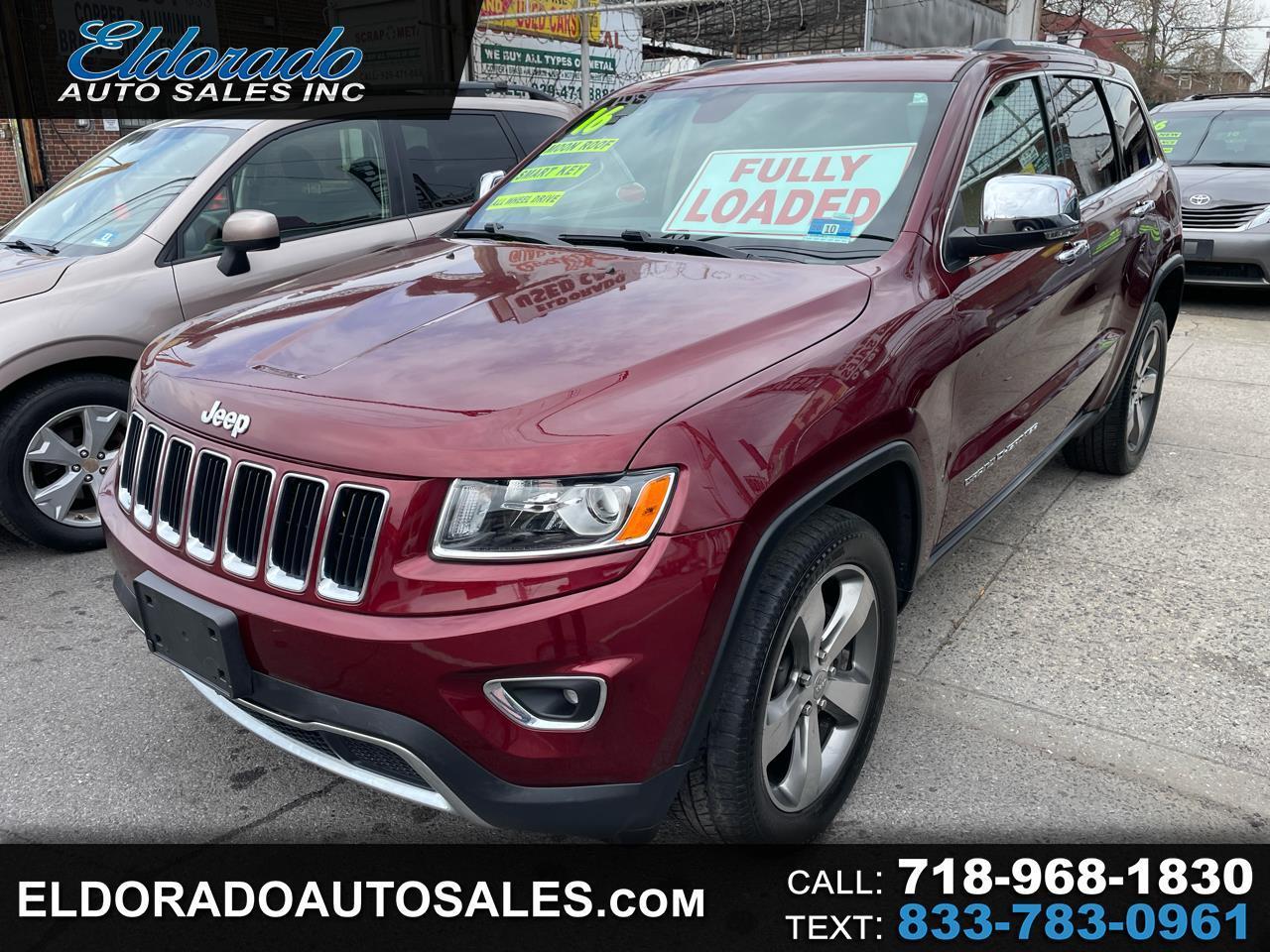Jeep Grand Cherokee Limited 4WD 2016