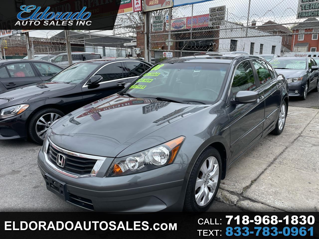 2008 Honda Accord EX-L Sedan AT