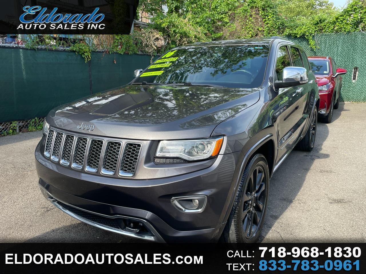 Jeep Grand Cherokee Overland 4WD 2016