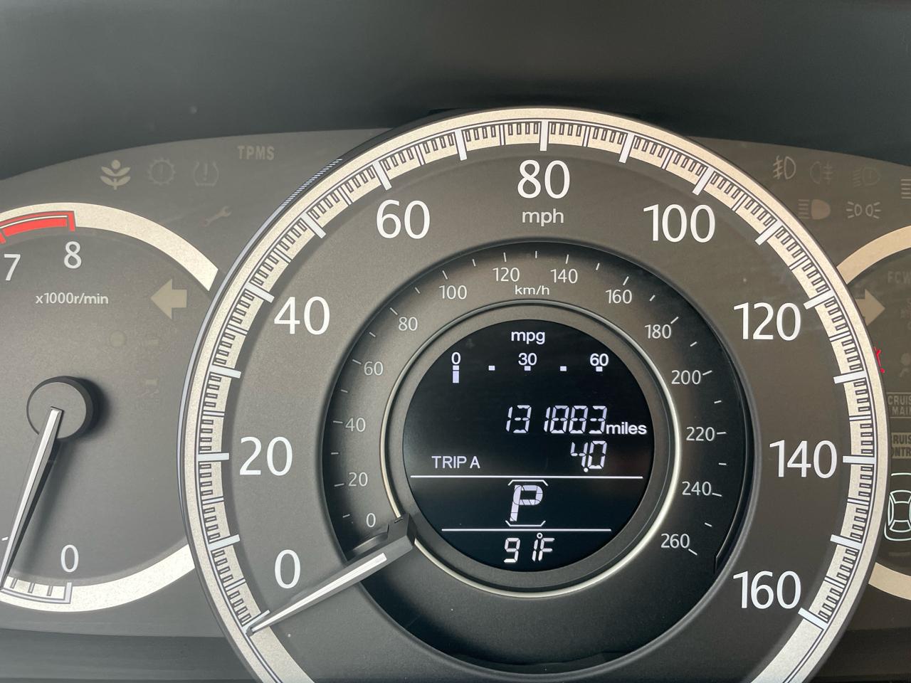 Honda Accord EX-L V6 Sedan AT 2013