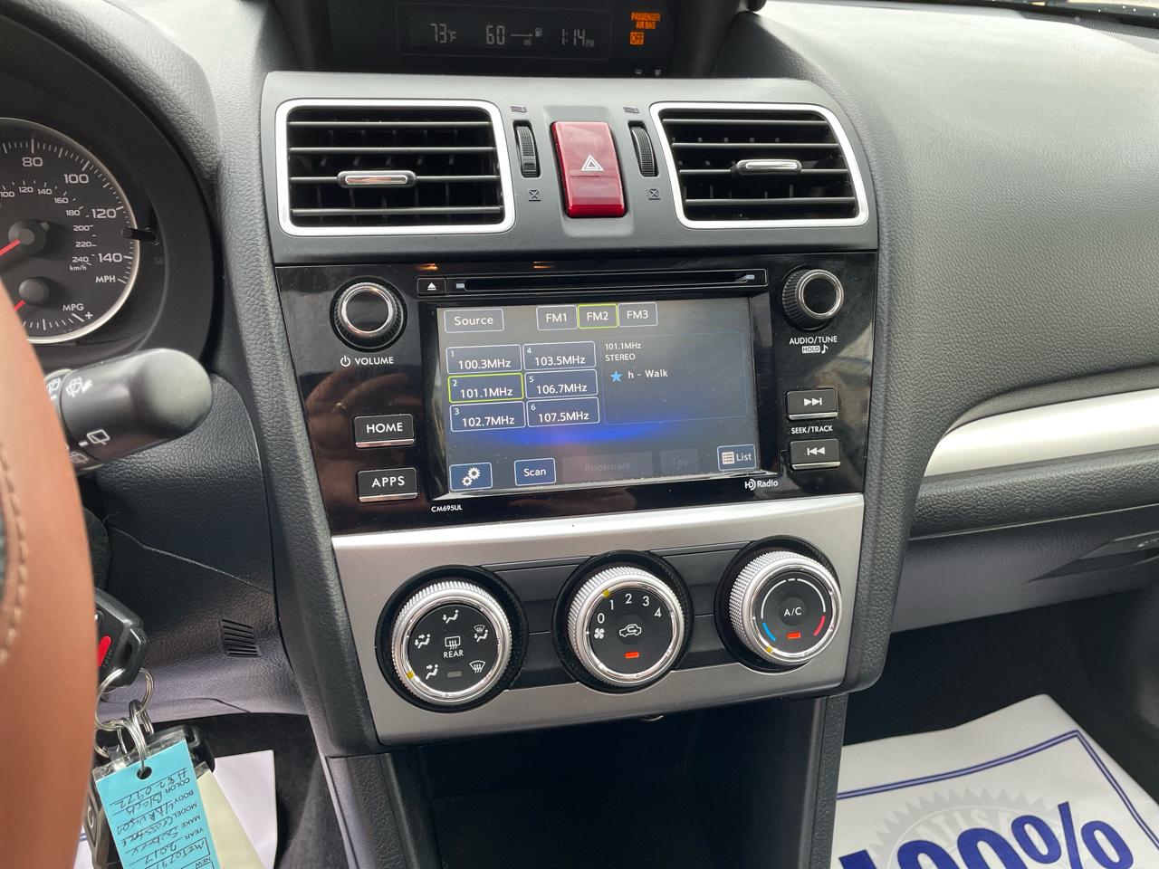 Subaru Crosstrek 2.0i Premium CVT 2017