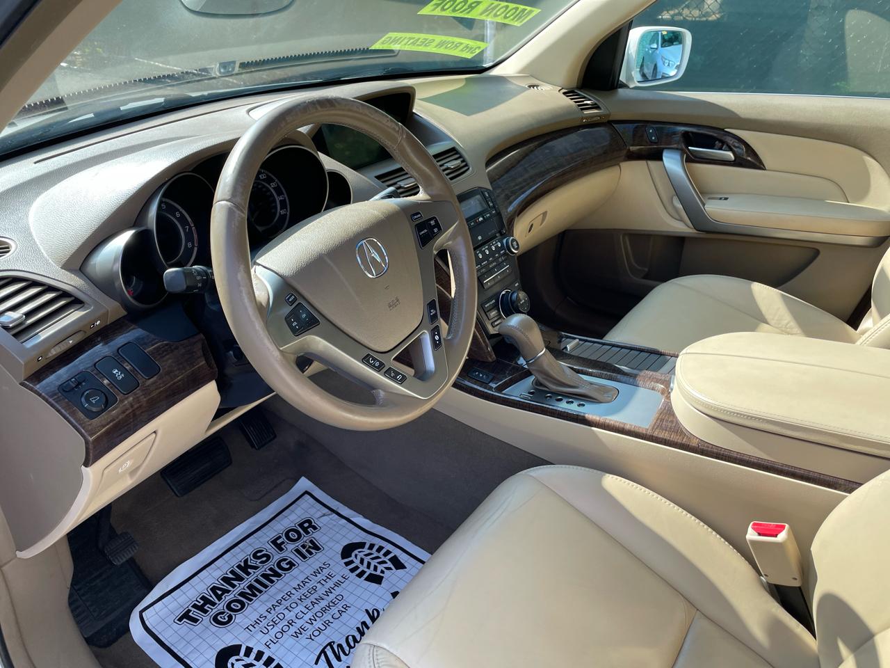 Acura MDX 6-Spd AT w/Tech Package 2012