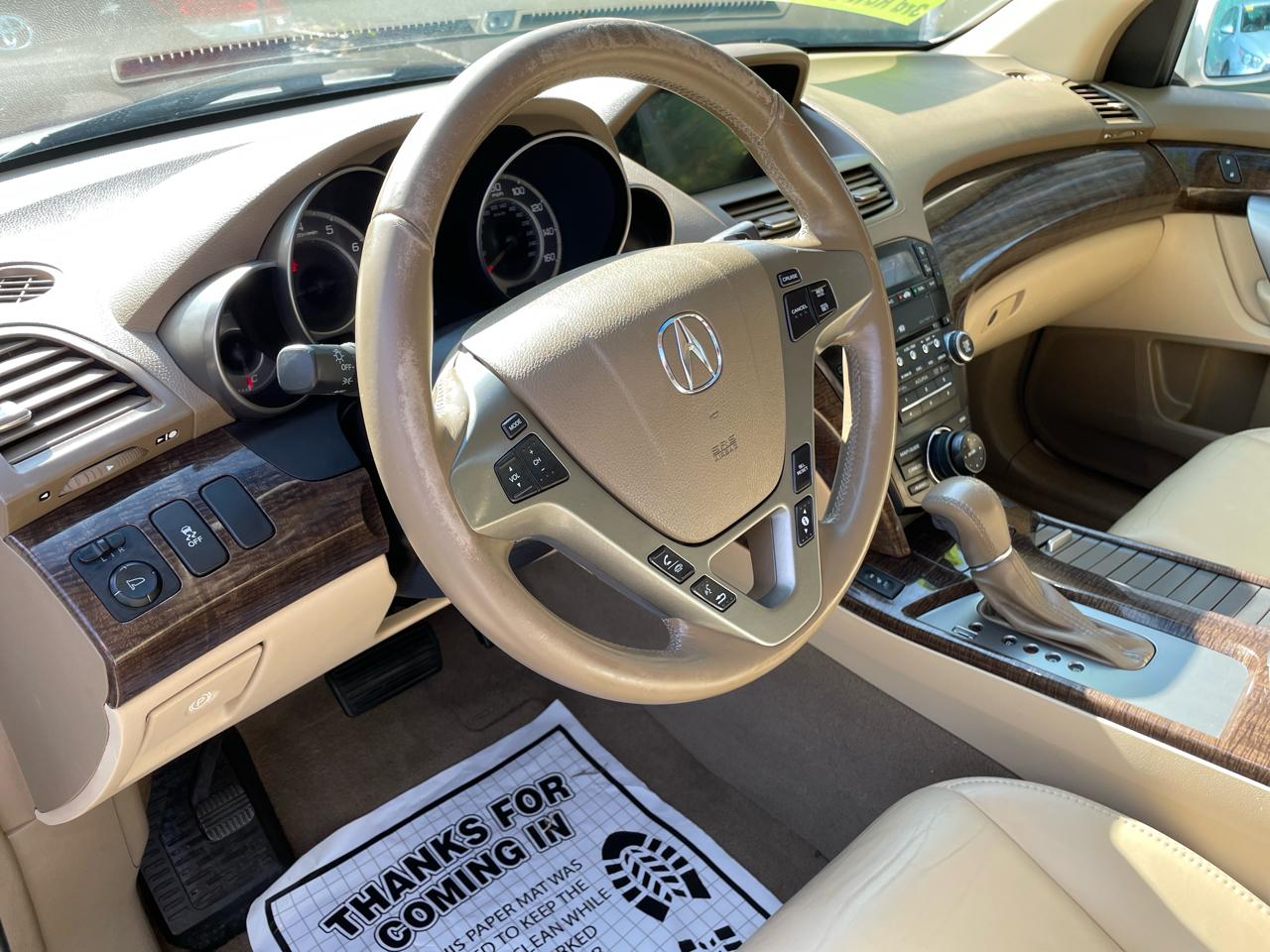 Acura MDX 6-Spd AT w/Tech Package 2012