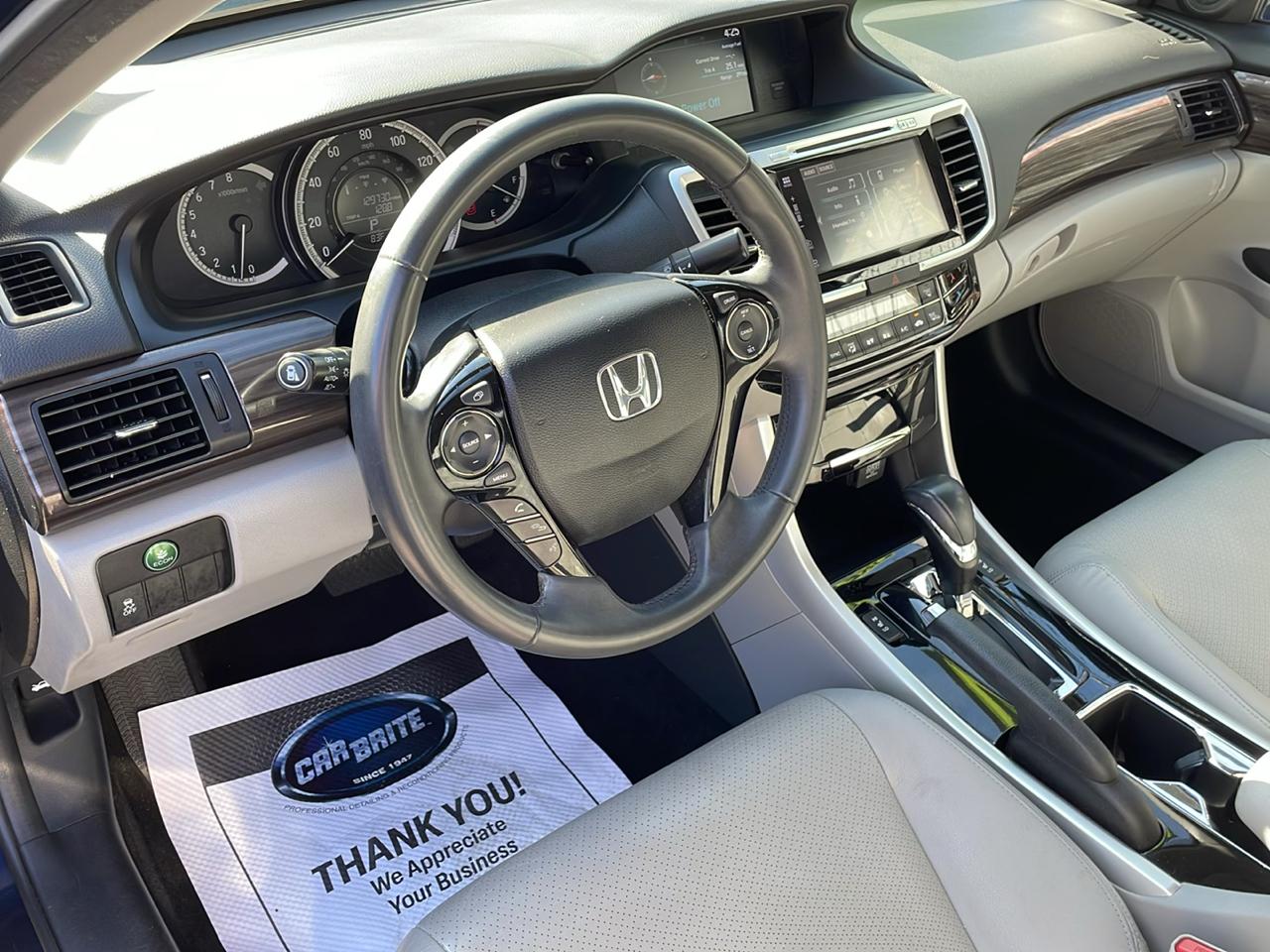 Honda Accord EX-L Sedan CVT 2017
