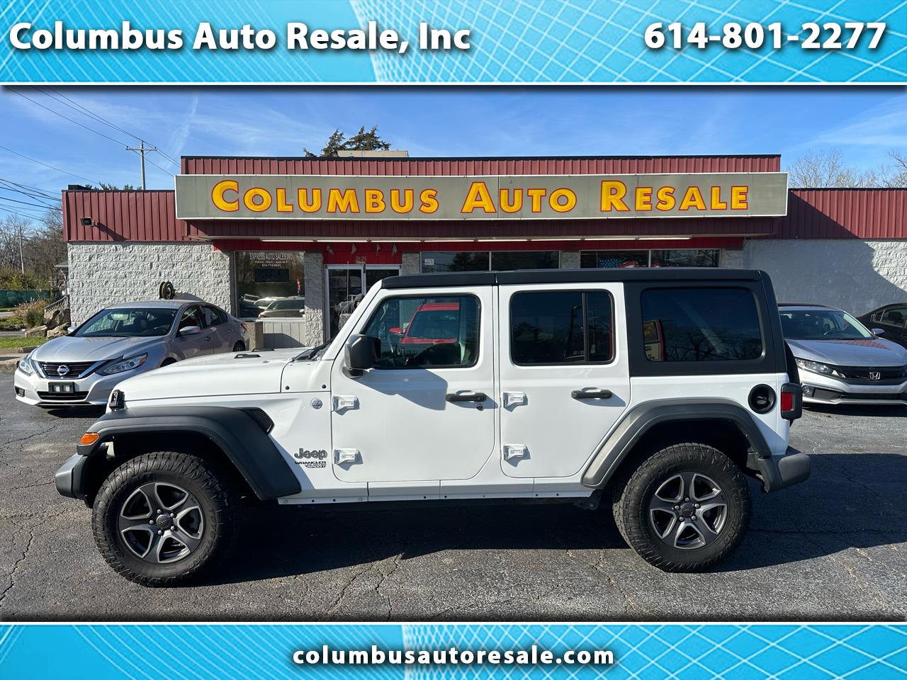 2018 Jeep Wrangler Unlimited Sport S 4x4