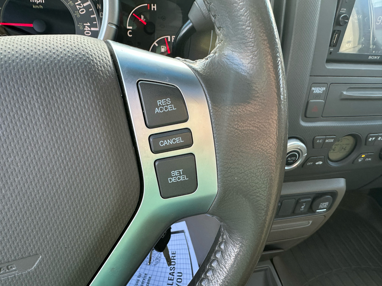 Honda Ridgeline 4WD Crew Cab RTL w/Lthr 2008