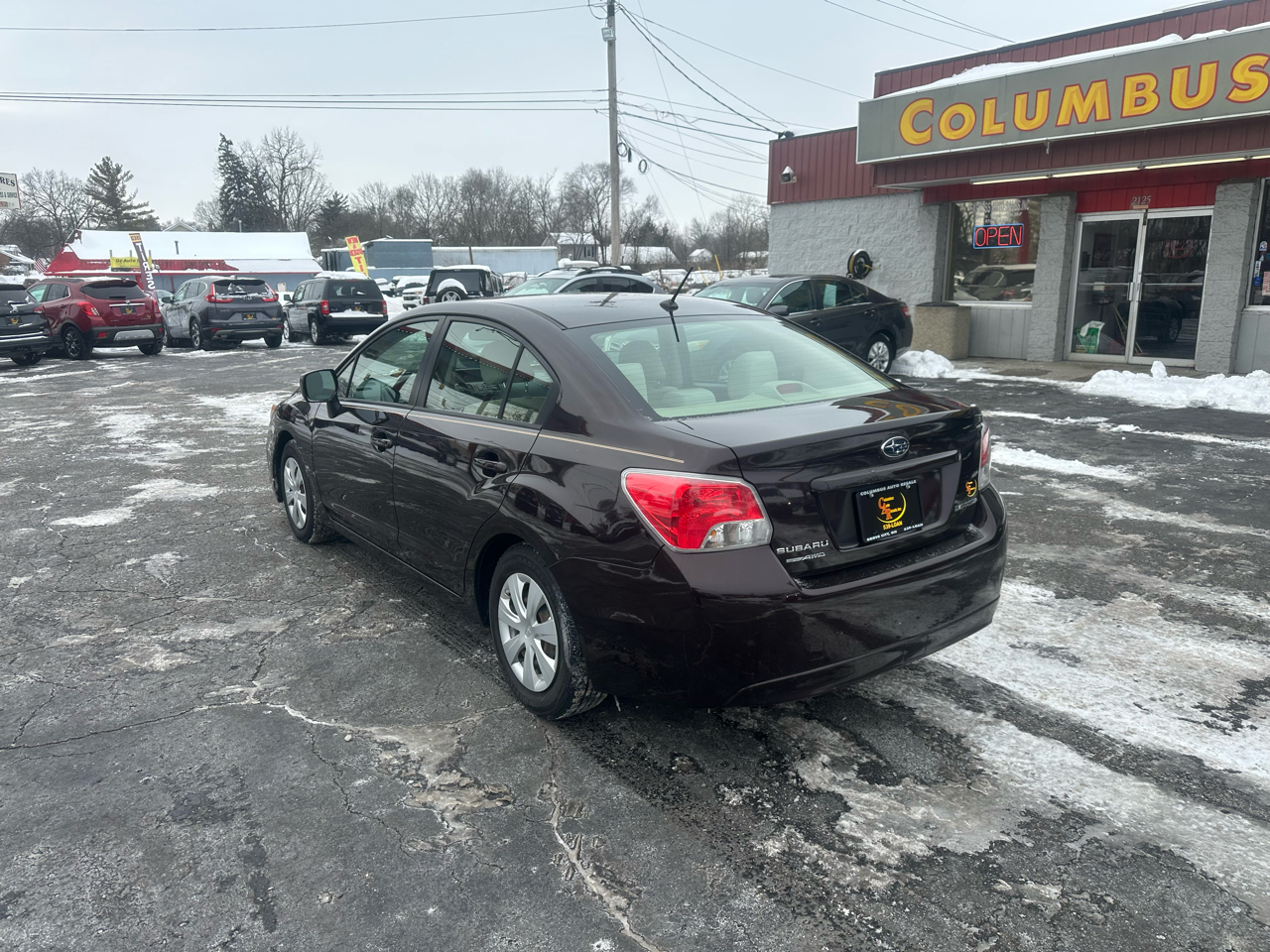 Subaru Impreza Sedan 4dr Auto 2.0i 2012