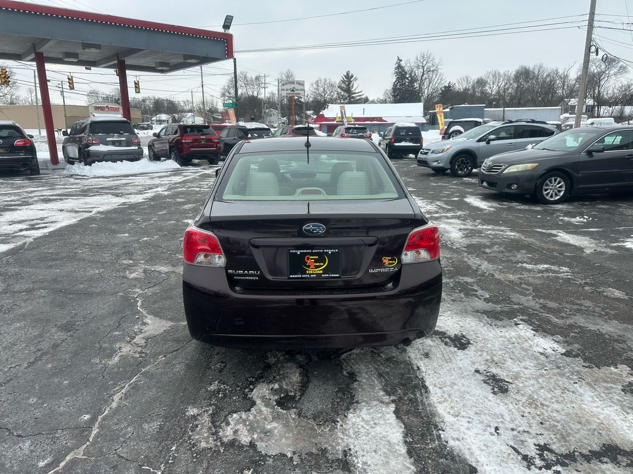 Subaru Impreza Sedan 4dr Auto 2.0i 2012