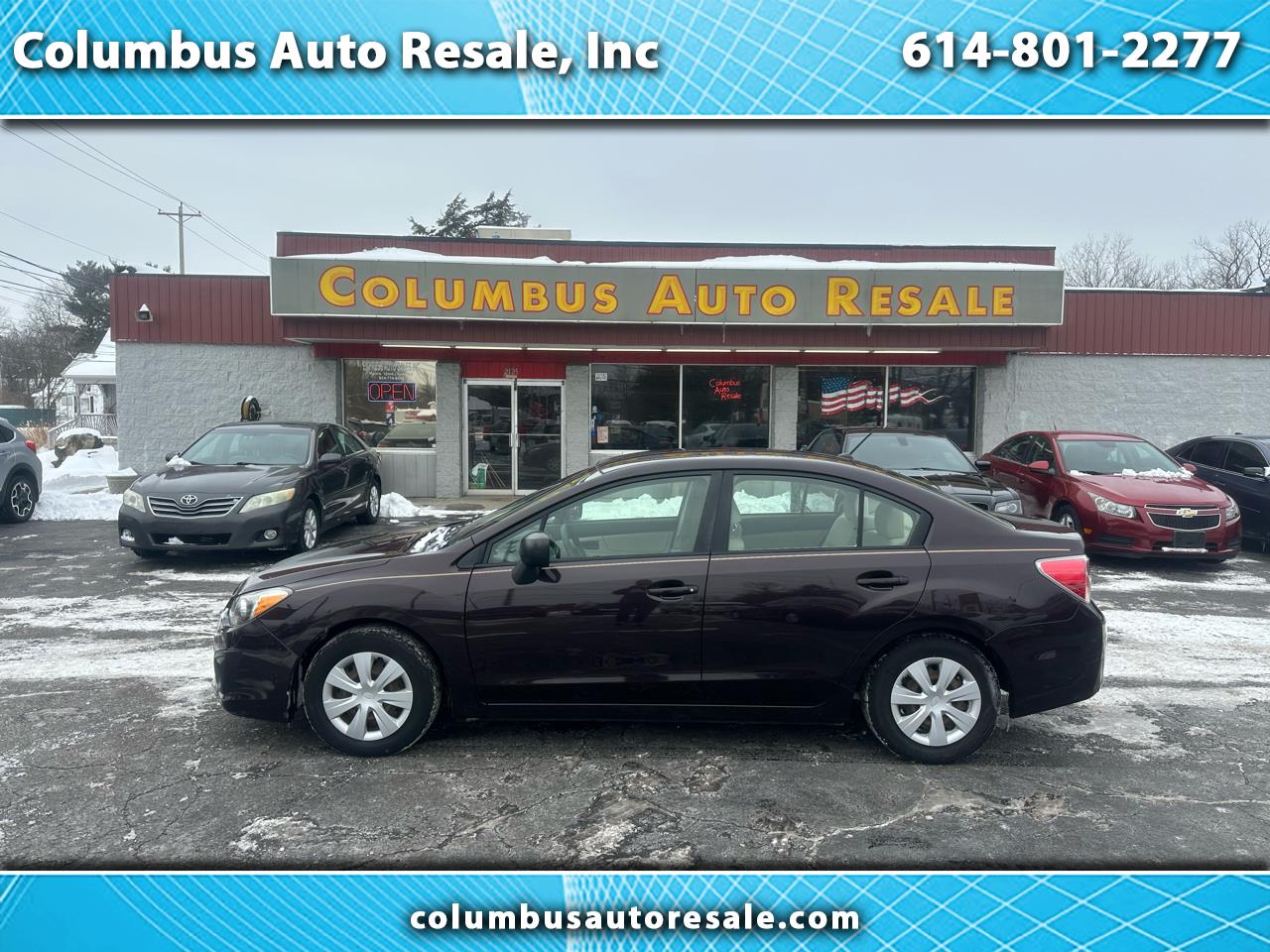 Subaru Impreza Sedan 4dr Auto 2.0i 2012