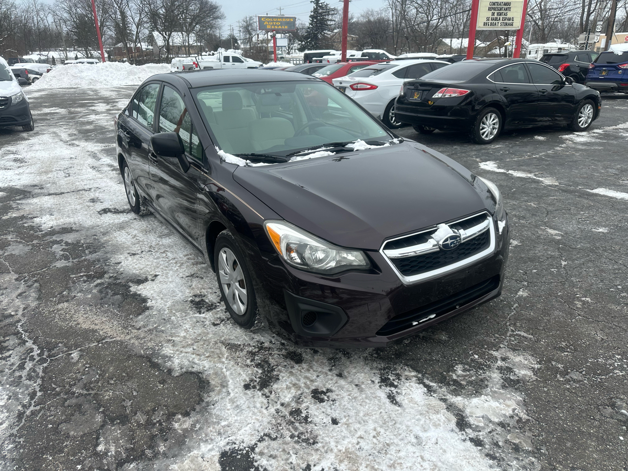 Subaru Impreza Sedan 4dr Auto 2.0i 2012