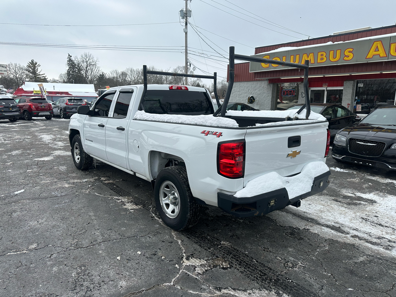 Chevrolet Silverado 1500 4WD Double Cab 143.5" Work Truck 2018