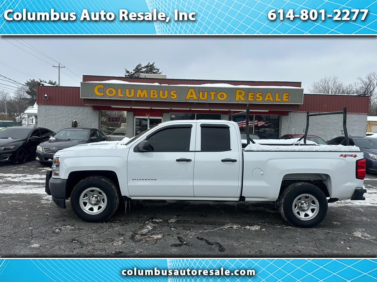 2018 Chevrolet Silverado 1500 4WD Double Cab 143.5" Work Truck