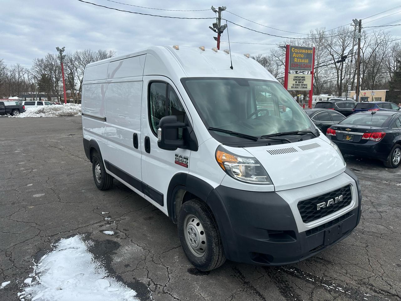 RAM ProMaster Cargo Van 1500 High Roof 136" WB 2020