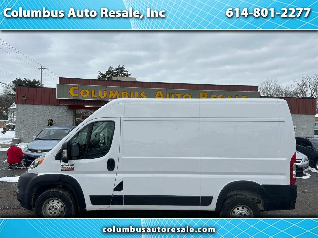 RAM ProMaster Cargo Van 1500 High Roof 136" WB 2020