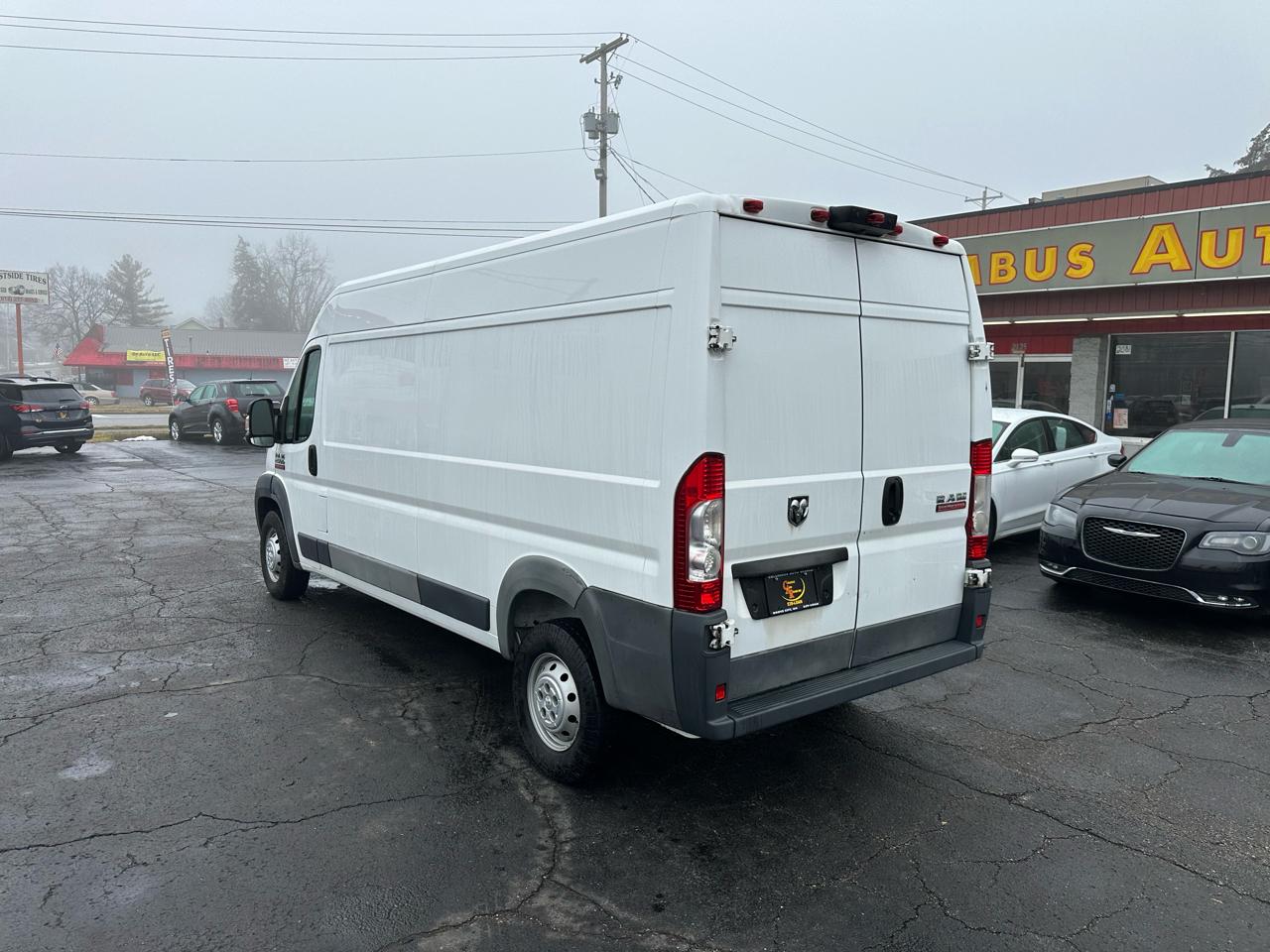 RAM ProMaster Cargo Van 2500 High Roof 159" WB 2017