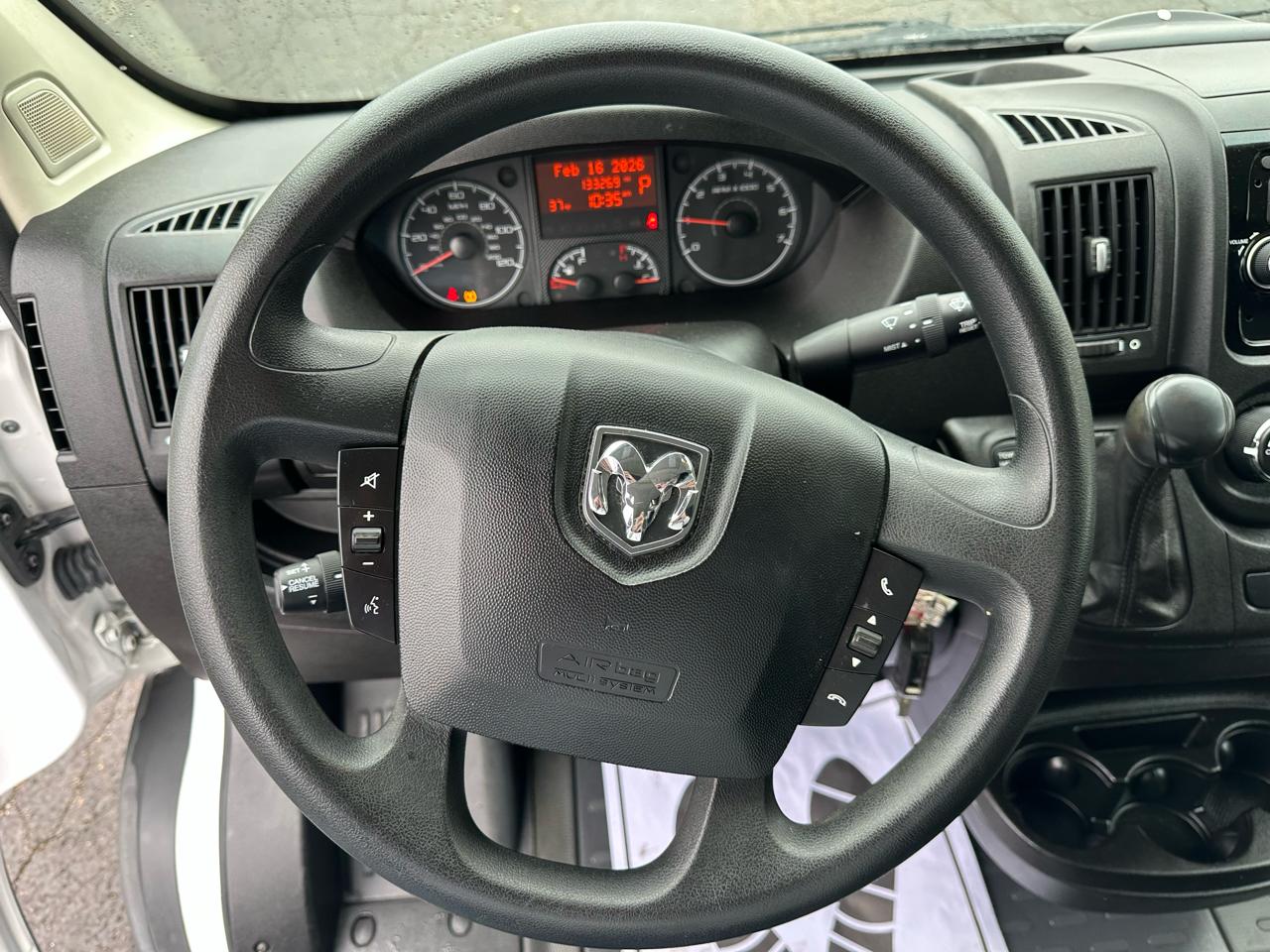 RAM ProMaster Cargo Van 2500 High Roof 159" WB 2017