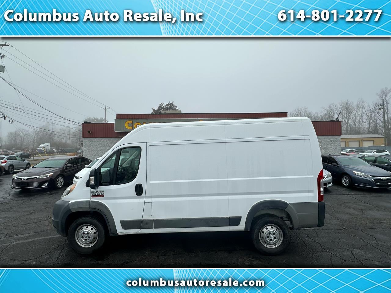 RAM ProMaster Cargo Van 1500 High Roof 136" WB 2018