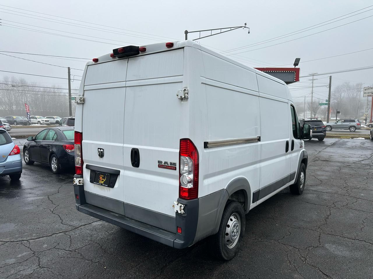 RAM ProMaster Cargo Van 1500 High Roof 136" WB 2018