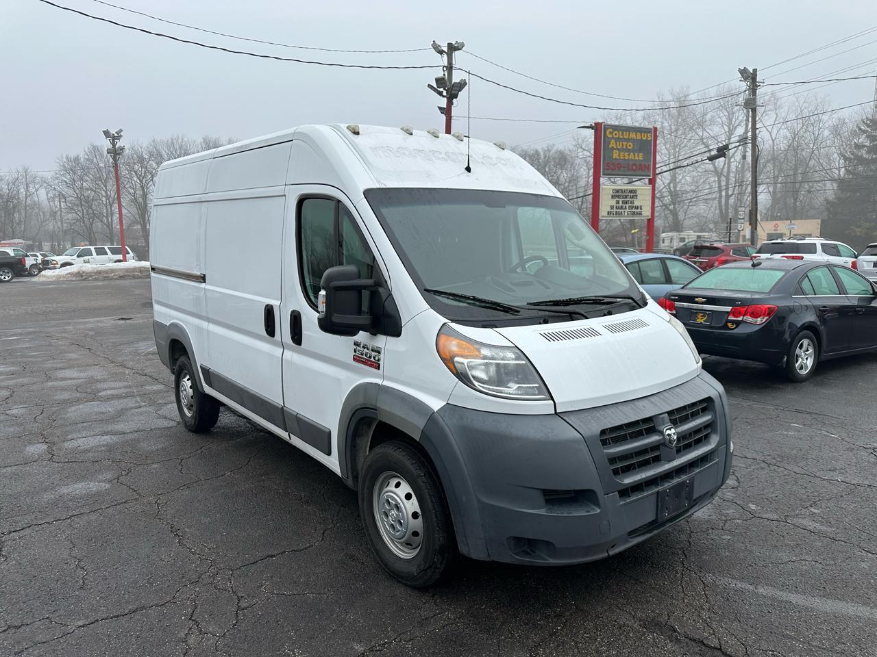 RAM ProMaster Cargo Van 1500 High Roof 136" WB 2018