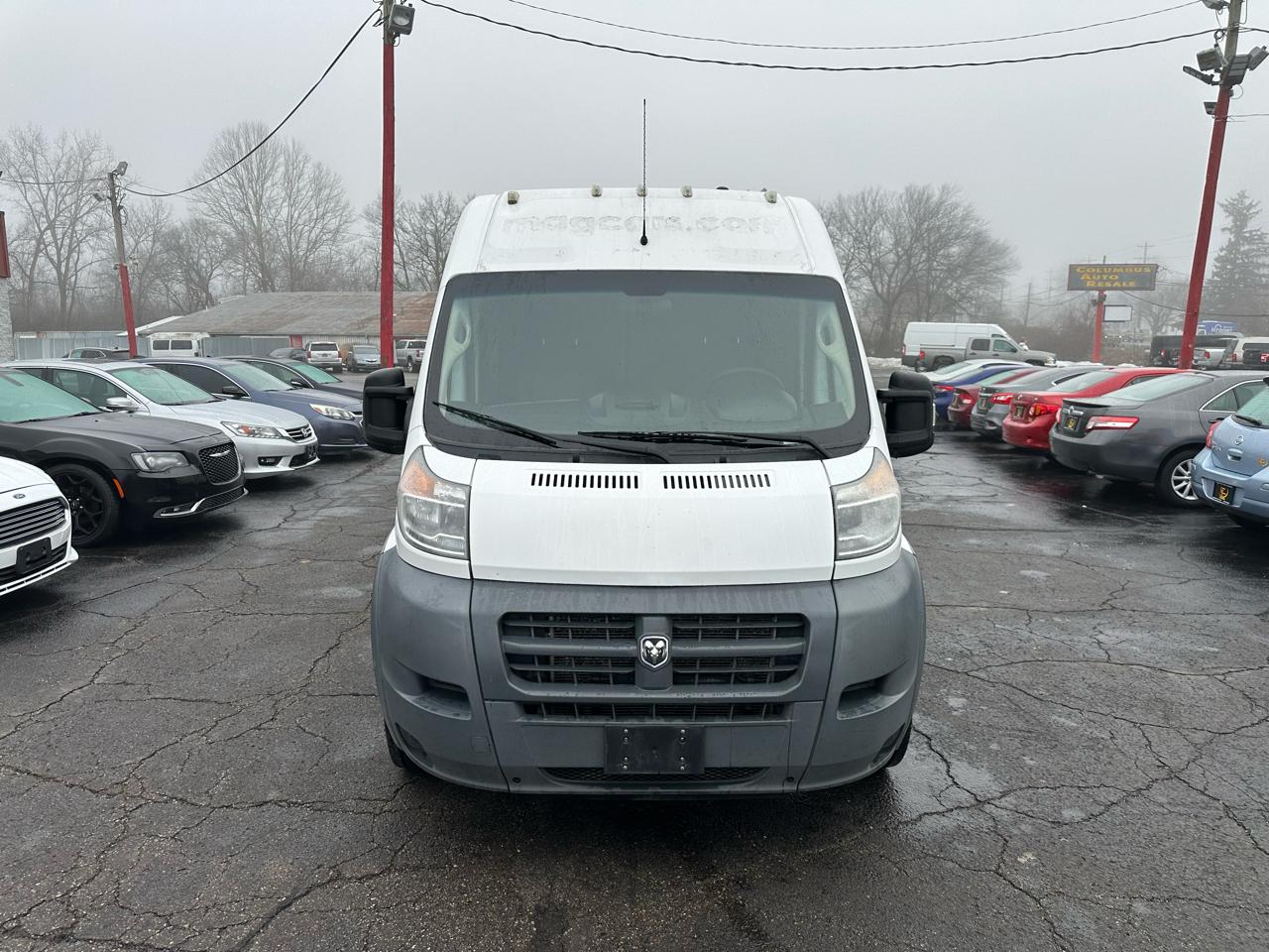 RAM ProMaster Cargo Van 1500 High Roof 136" WB 2018