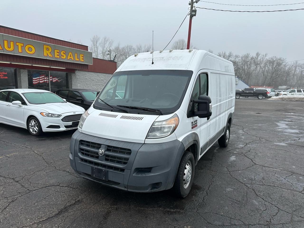 RAM ProMaster Cargo Van 1500 High Roof 136" WB 2018