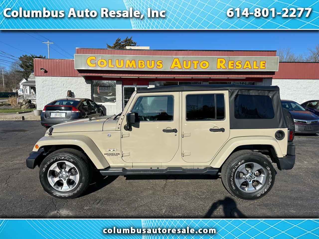 Jeep Wrangler Unlimited Sahara 4x4 2017