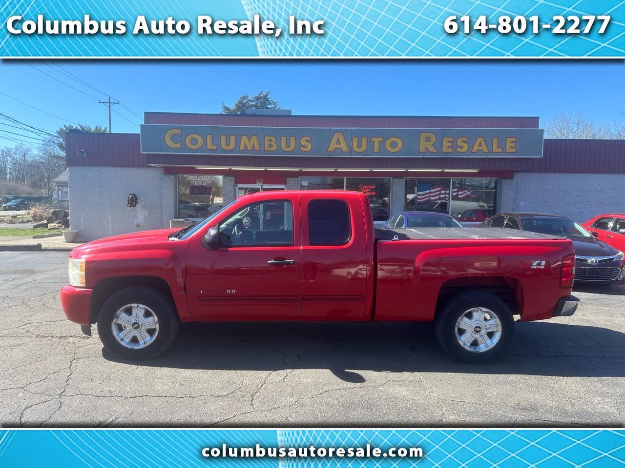 2009 Chevrolet Silverado 1500 4WD Ext Cab 143.5" LT