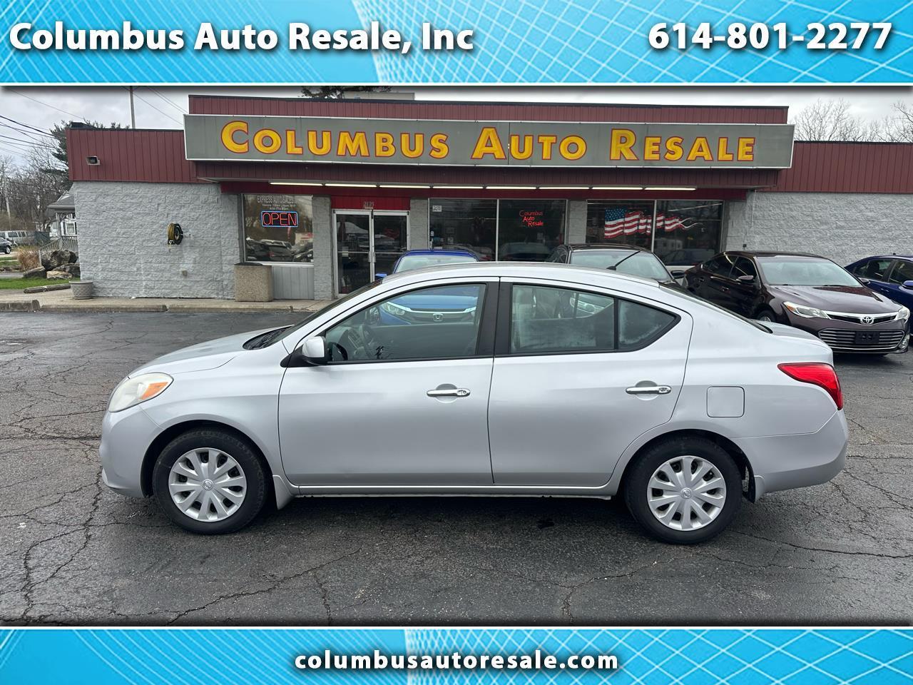 Nissan Versa 4dr Sdn CVT 1.6 SV 2012