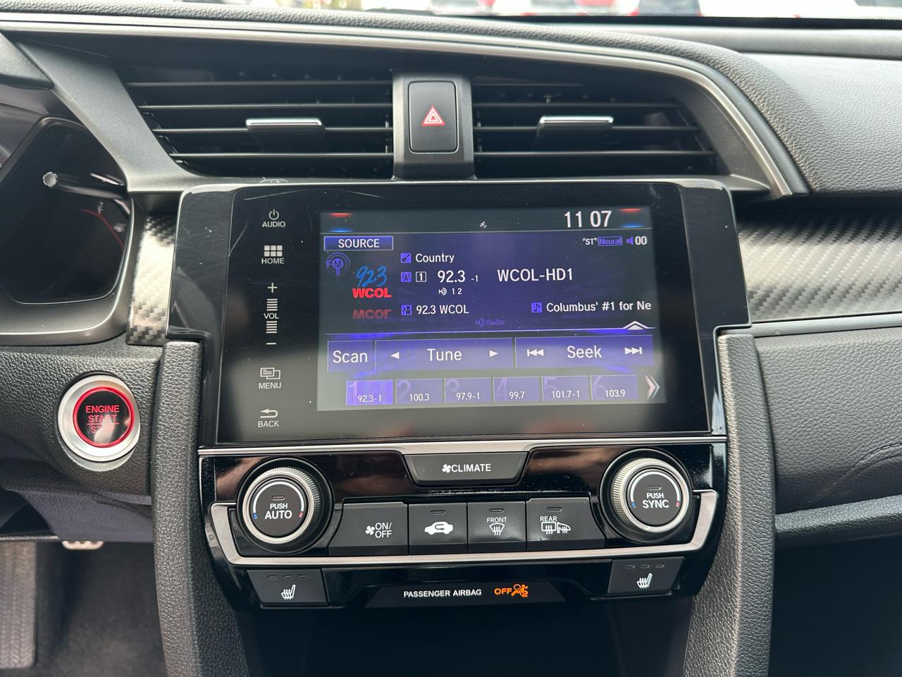 Honda Civic Si Sedan Manual 2018