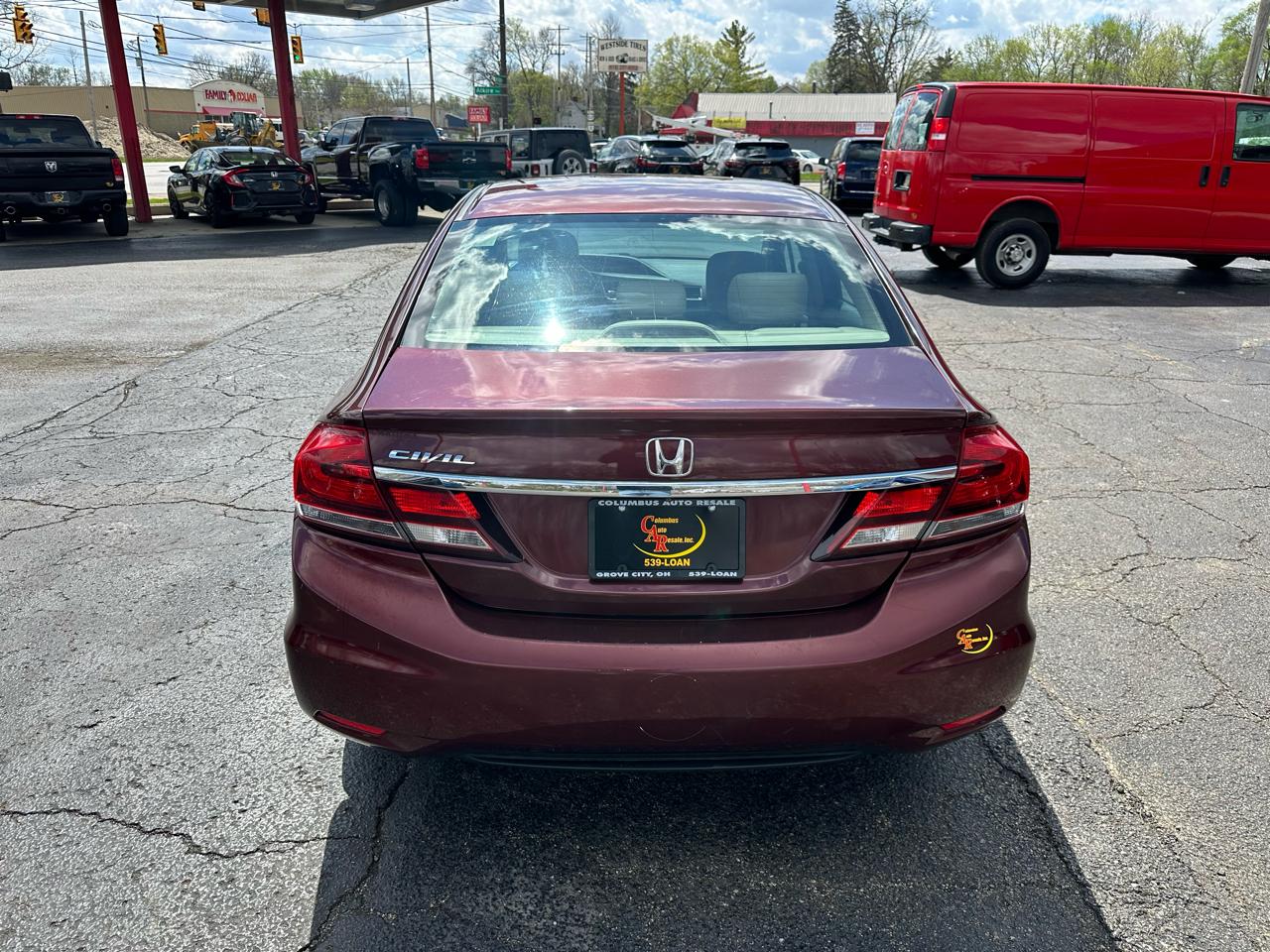 Honda Civic Sdn 4dr Auto EX 2013