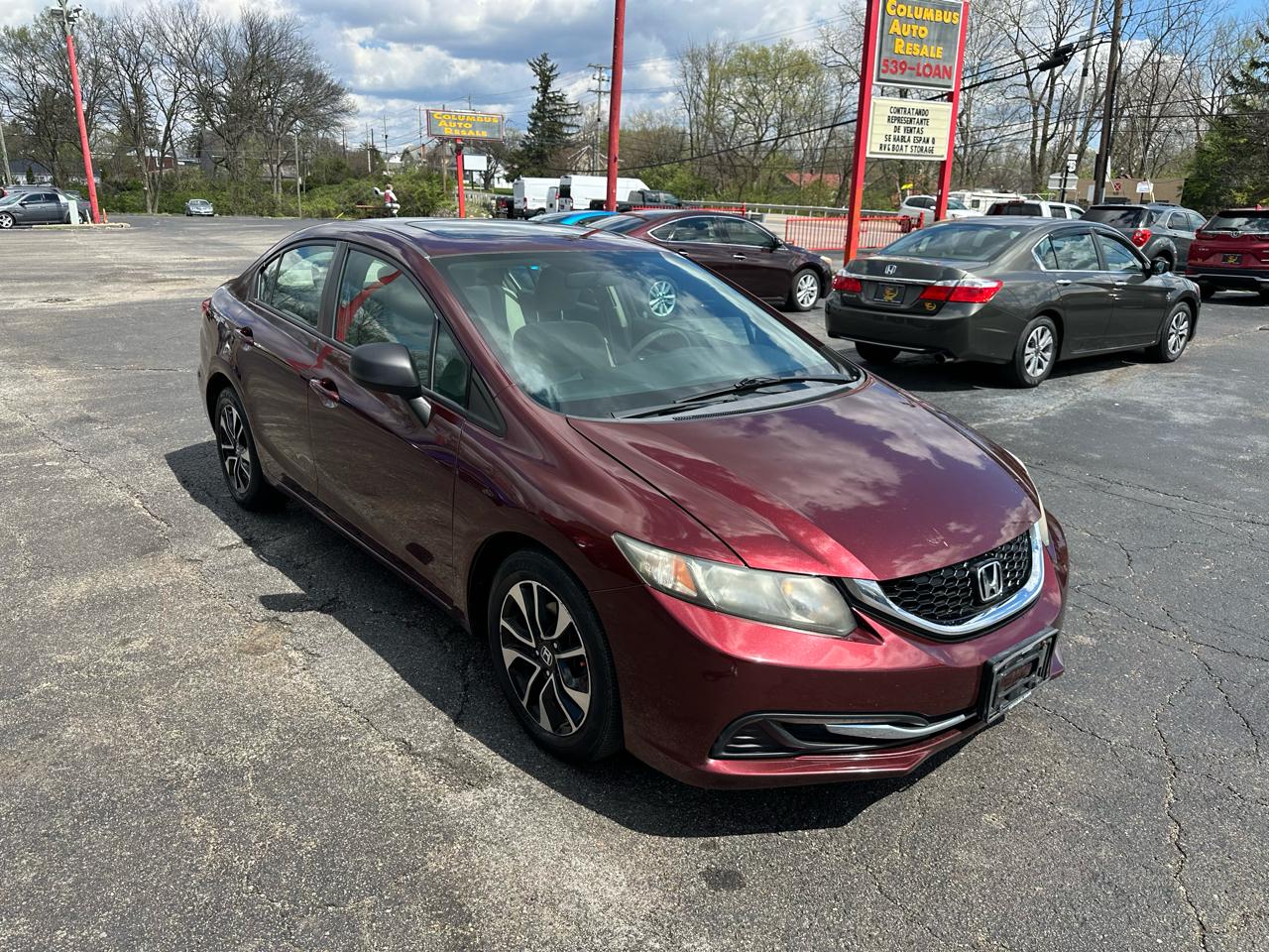 Honda Civic Sdn 4dr Auto EX 2013