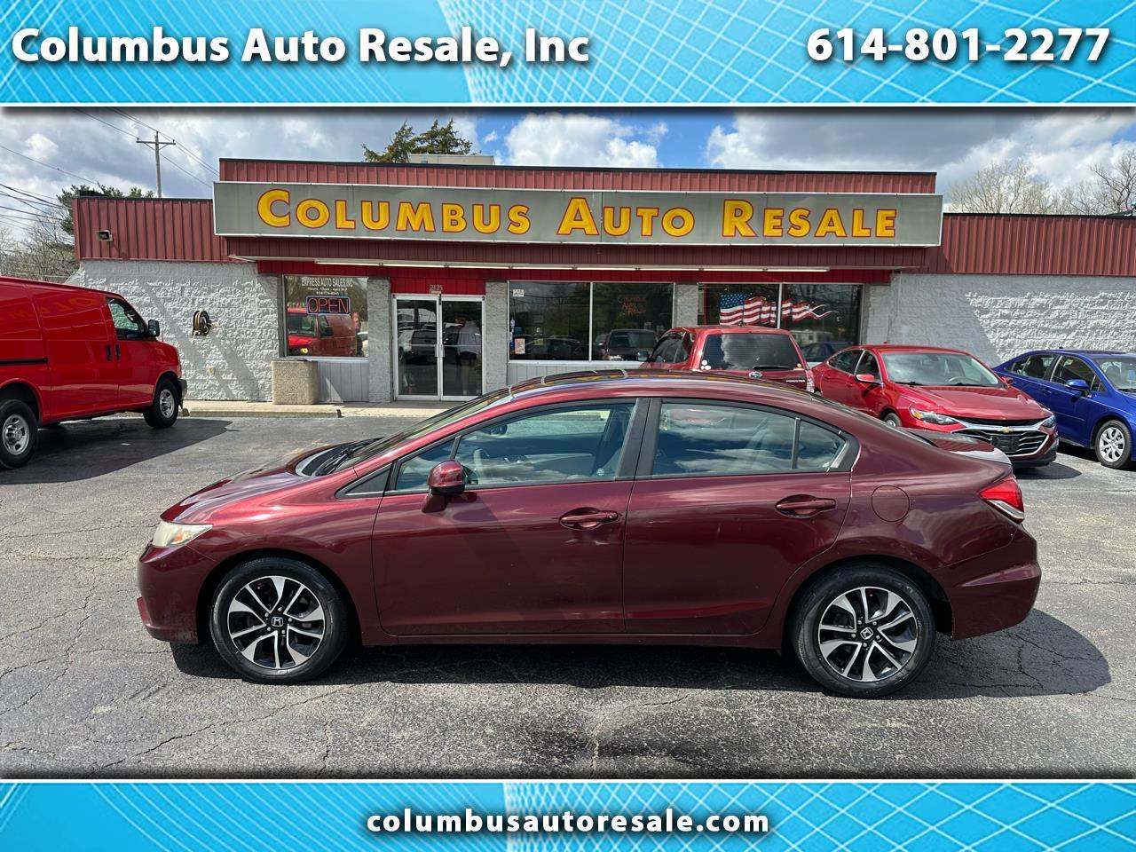 Honda Civic Sdn 4dr Auto EX 2013