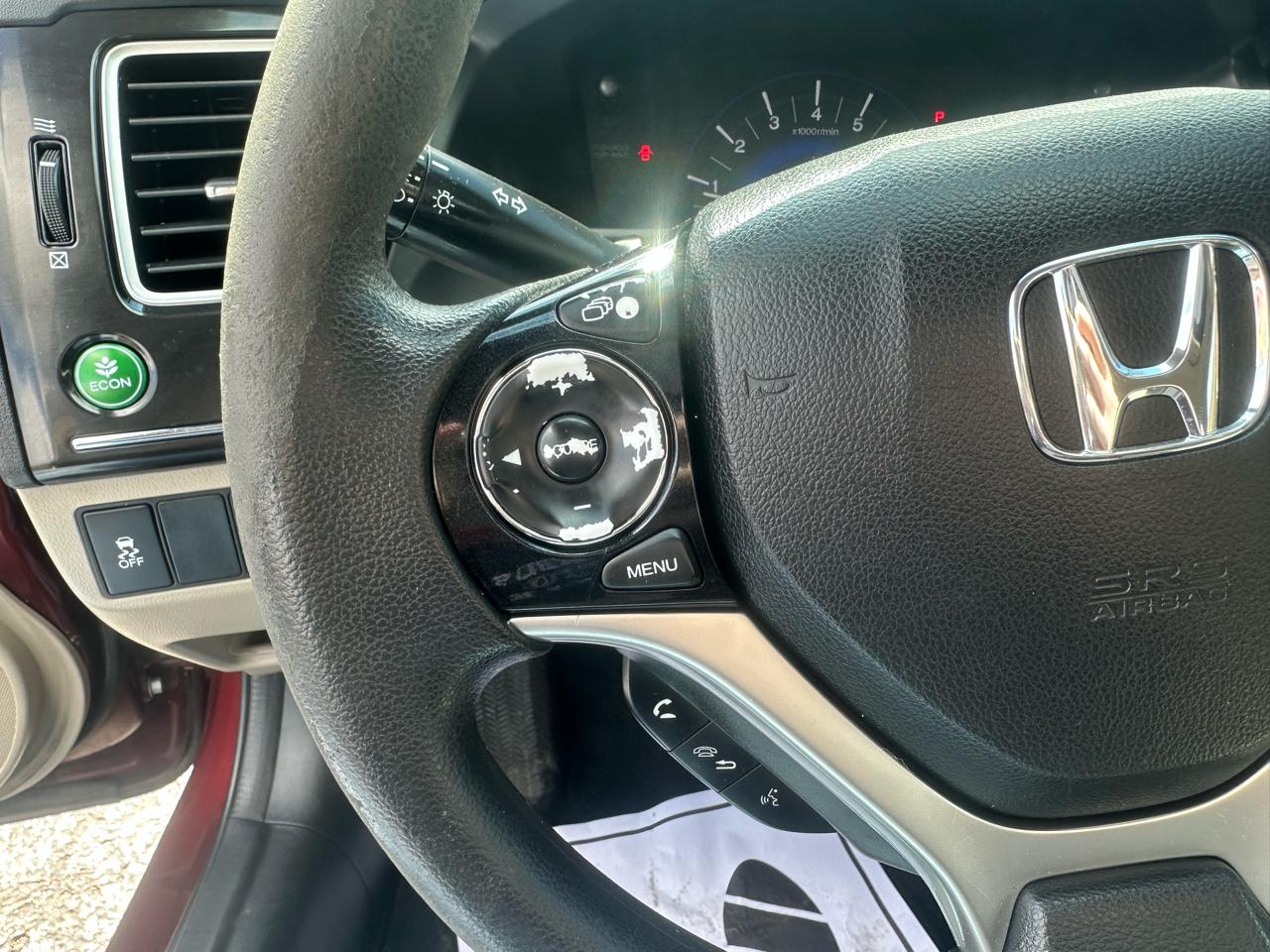 Honda Civic Sdn 4dr Auto EX 2013