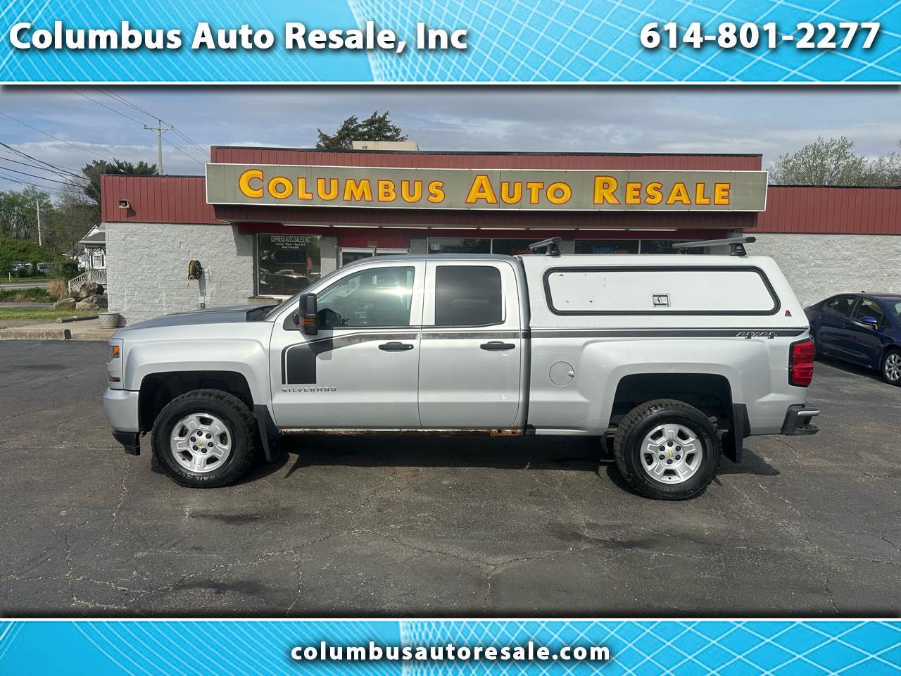 Chevrolet Silverado 1500 4WD Double Cab 143.5" Custom 2017