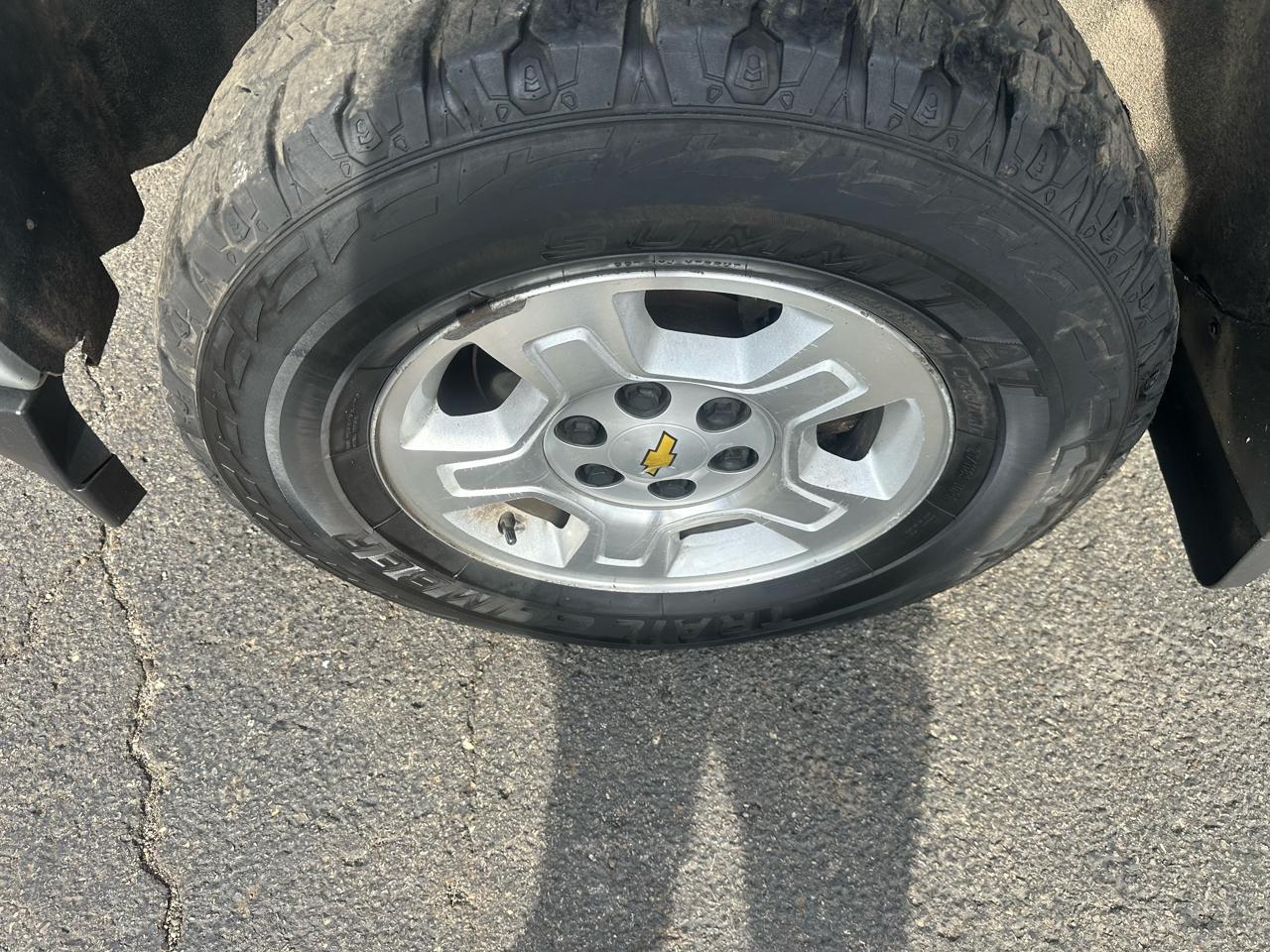 Chevrolet Silverado 1500 4WD Double Cab 143.5" Custom 2017