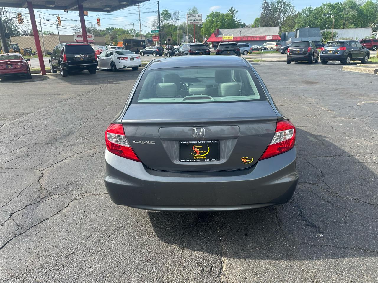 Honda Civic Sdn 4dr Auto EX 2012